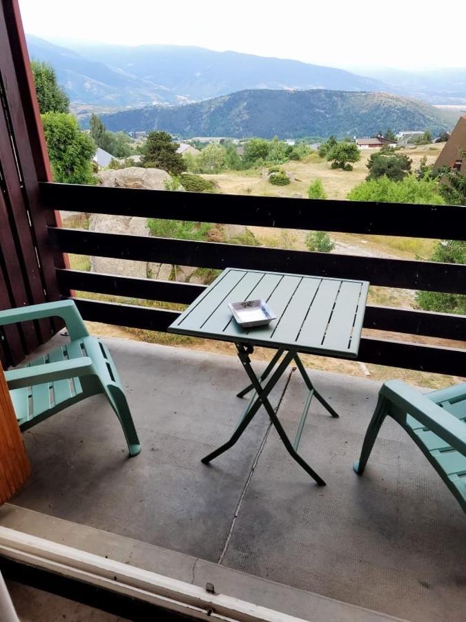 Appartement Appart terrasse cosy vue exceptionnelle montagne à Font-Romeu-Odeillo-Via Extérieur photo